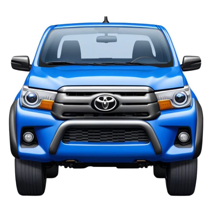 Toyota Hilux - Toyota (Model Year: 2021) (Iconic colour: Blue) sticker