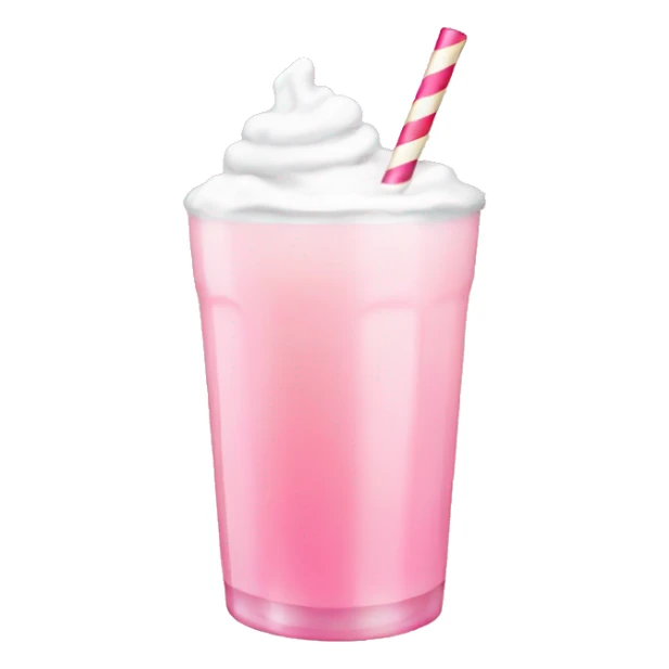Pastell pink asthetic clean Christmas drink sticker
