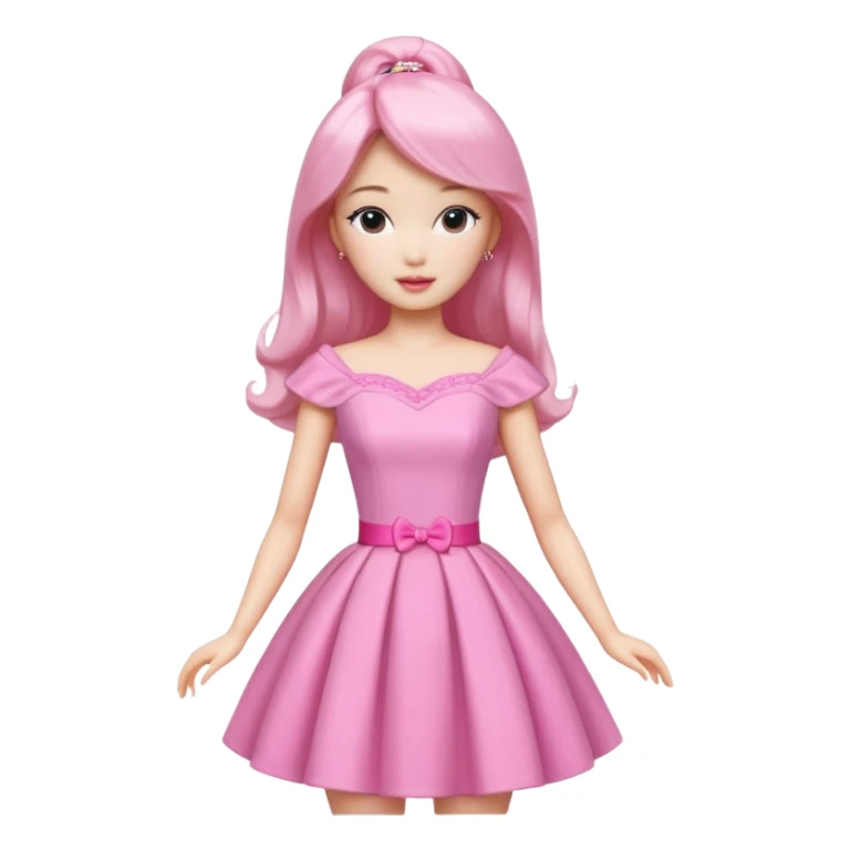 Korean Barbie sticker