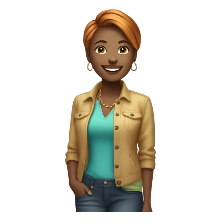 She’s just so uh Stan buen frita la way sticker