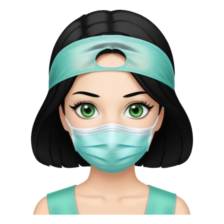 black haired green eyes aesthetic surgical plump lips  that makes her hair look behind nicole peltz at wedding sticker