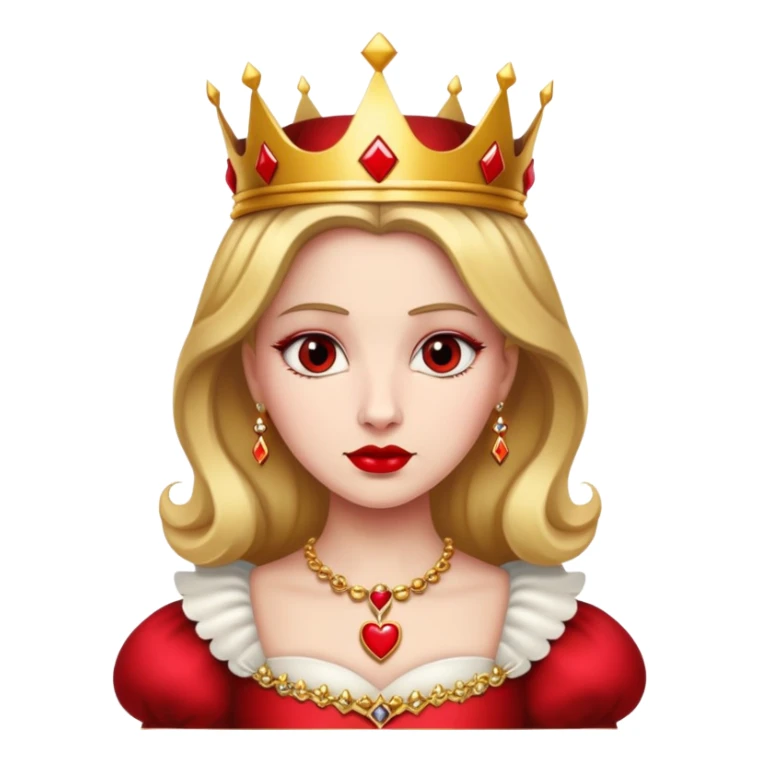 Queen of Hearts from Alice in Wonderland sticker