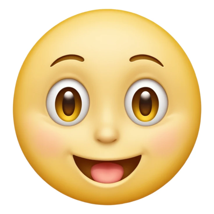 yellow smiley trying to look innocent while whistling sticker