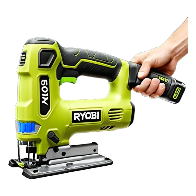 RYOBI ONE+ HP 18V Brushless Cordless Jig Saw (Tool Only) ems sticker