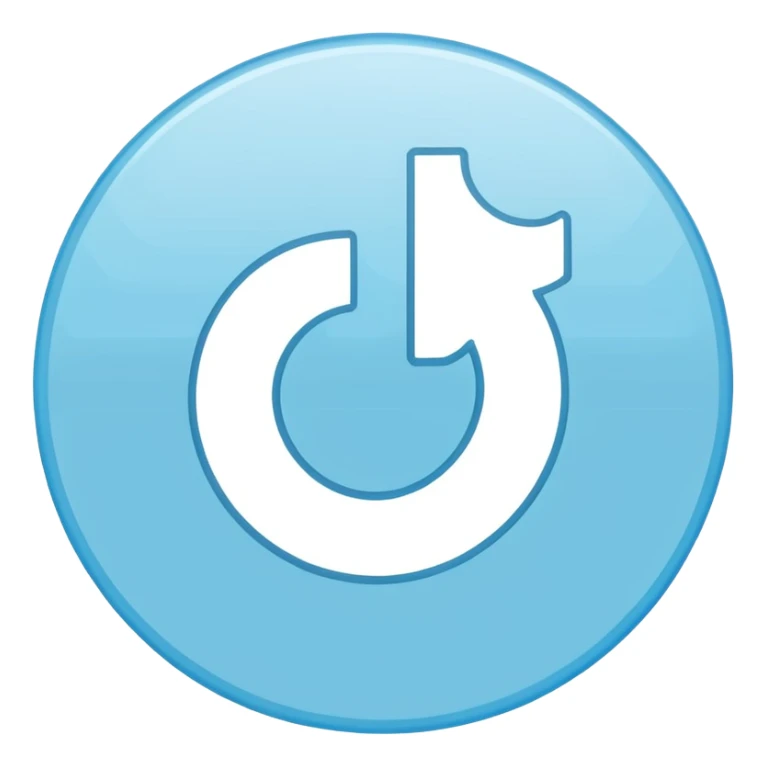 A sky-blue circle and a ☑️ With a Verified type tiktok checker symbol Verified  sticker