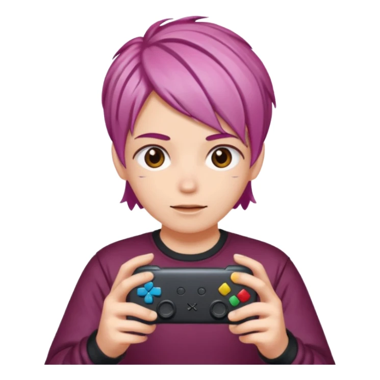 radicchio animato gamer  sticker