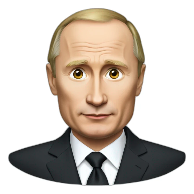 Putin president of the world sticker