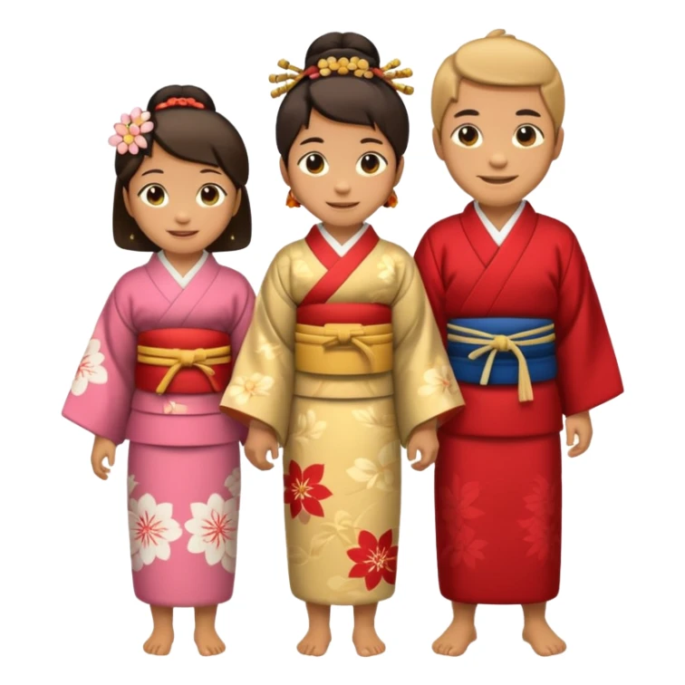 japan family sticker