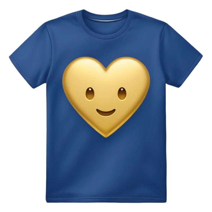 gold and white T Shirt  sticker