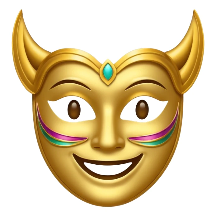 mask theater emoji | AI Emoji Generator sticker