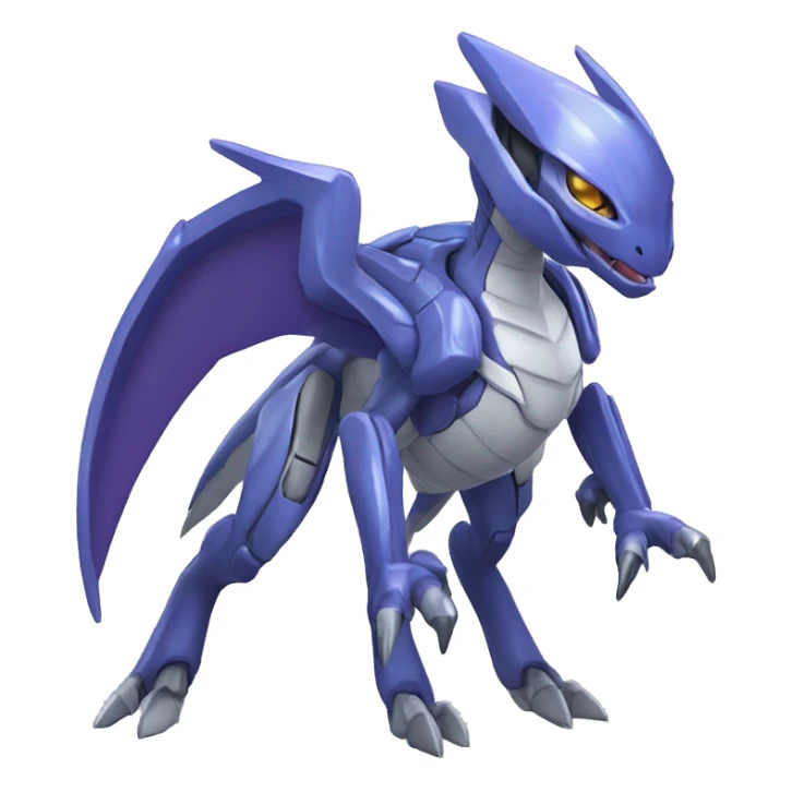  Cool Cute Edgy Futuristic Digimon-Genesect-Dialga-Reptile full body sticker