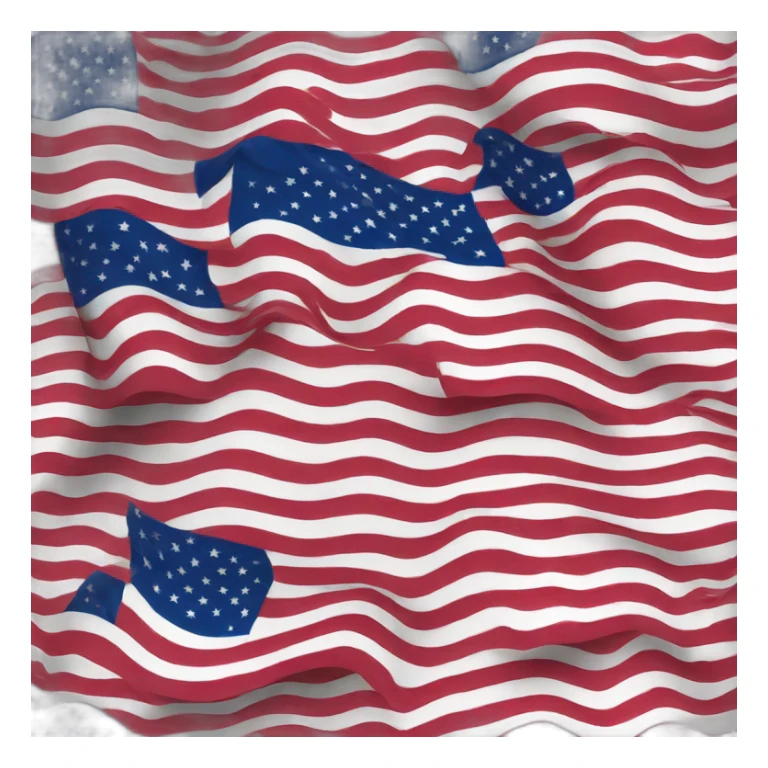Flag of America sticker