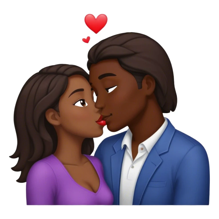 Couple homosexuel qui s’embrassent  sticker