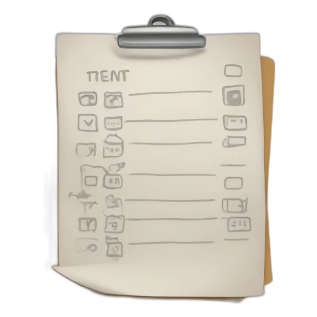 checklist sticker