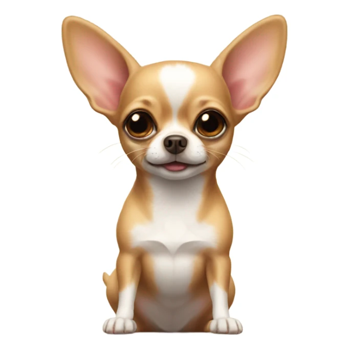Chihuahua bunny sticker