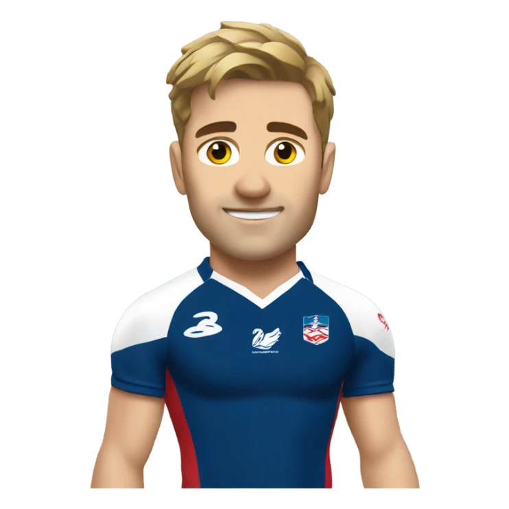 Antoine Dupont rugby sticker