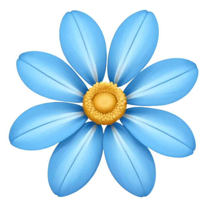 Gökyüzü gibi bir çiçek sticker