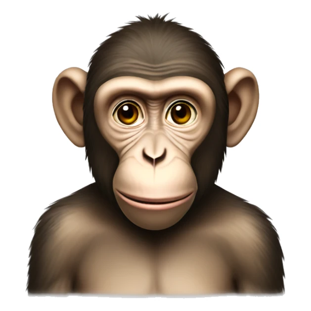 a macaque in the form of an ATM sticker