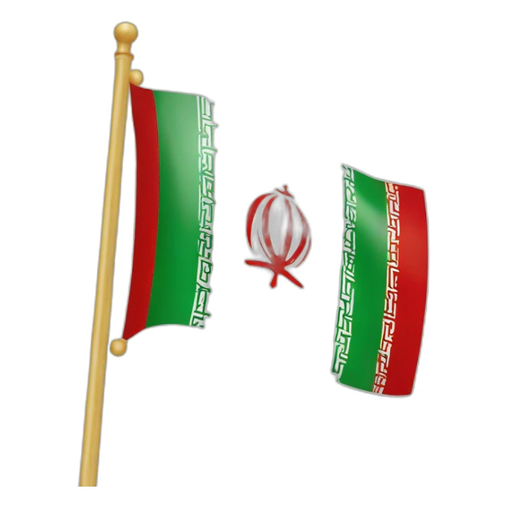 Kingdom of iran flag sticker