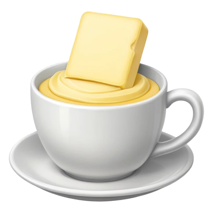 Stick of Butter in a cup sticker