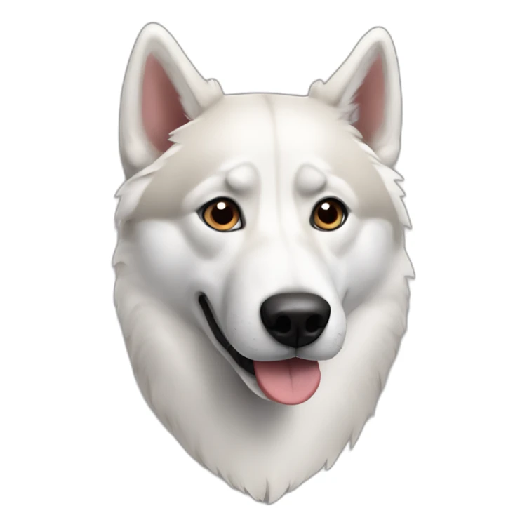 alaskan husky sticker