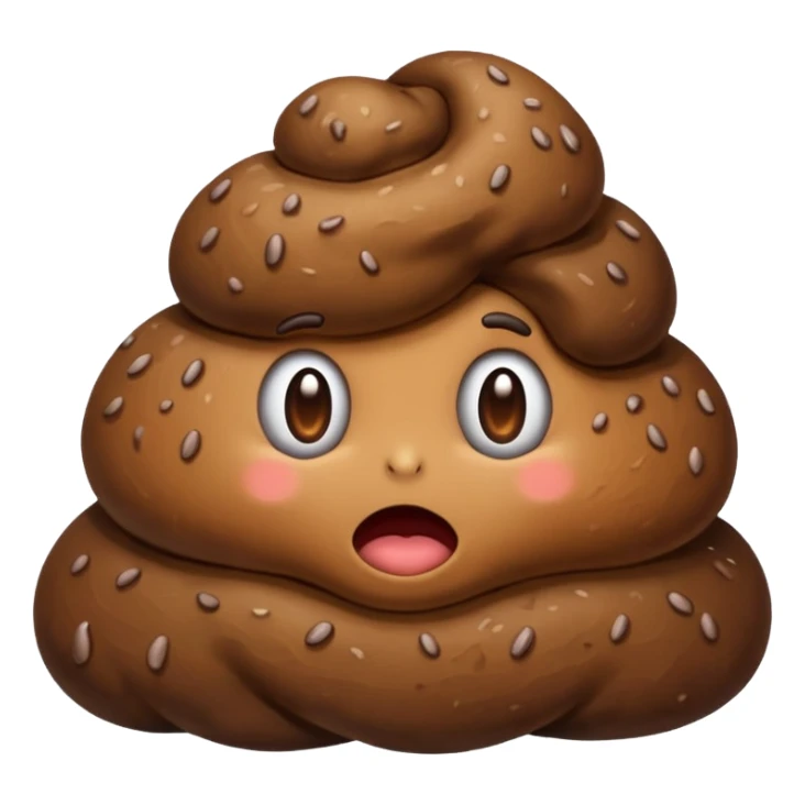 Poop sticker