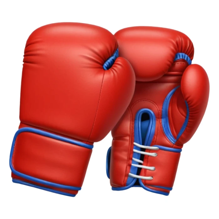 boxing gloves pair sporty sticker