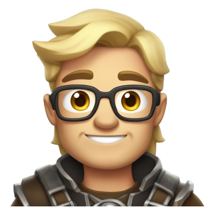 lutz cartoon character from idle heroes sticker