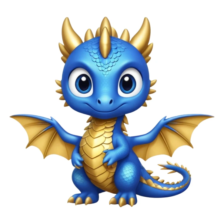 Je veux un petit dragon mignon style fourth wing sticker