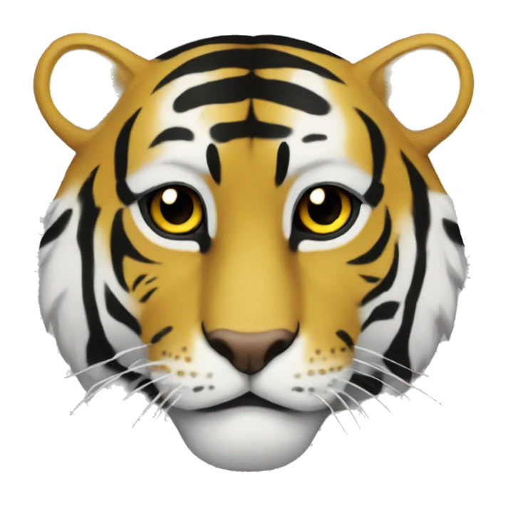I want a dark yellow and black tiger sticker