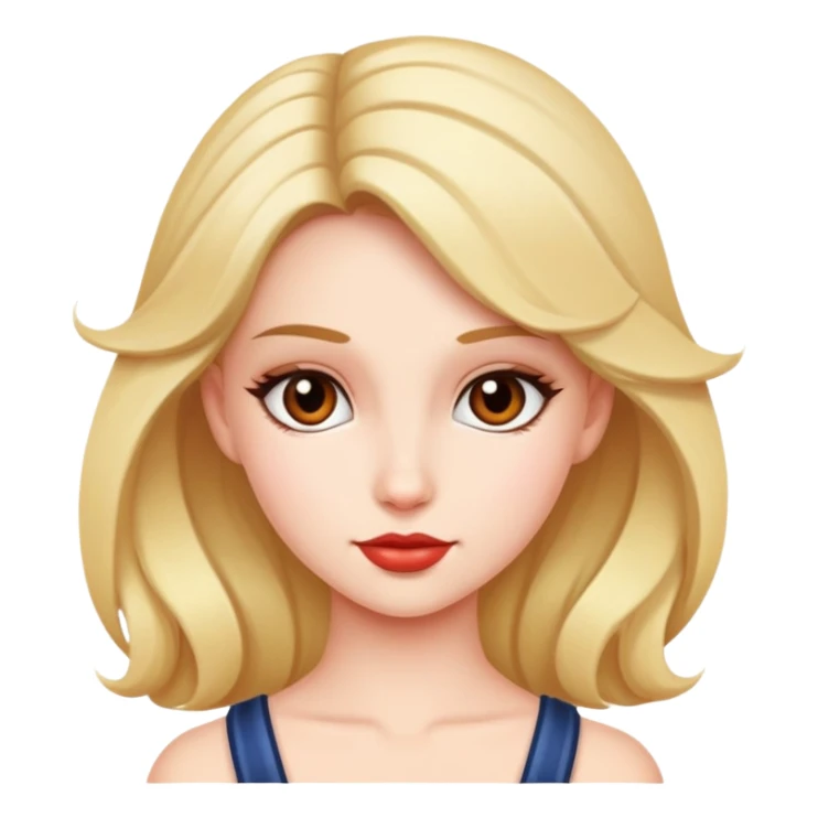 A girl coquetee sticker