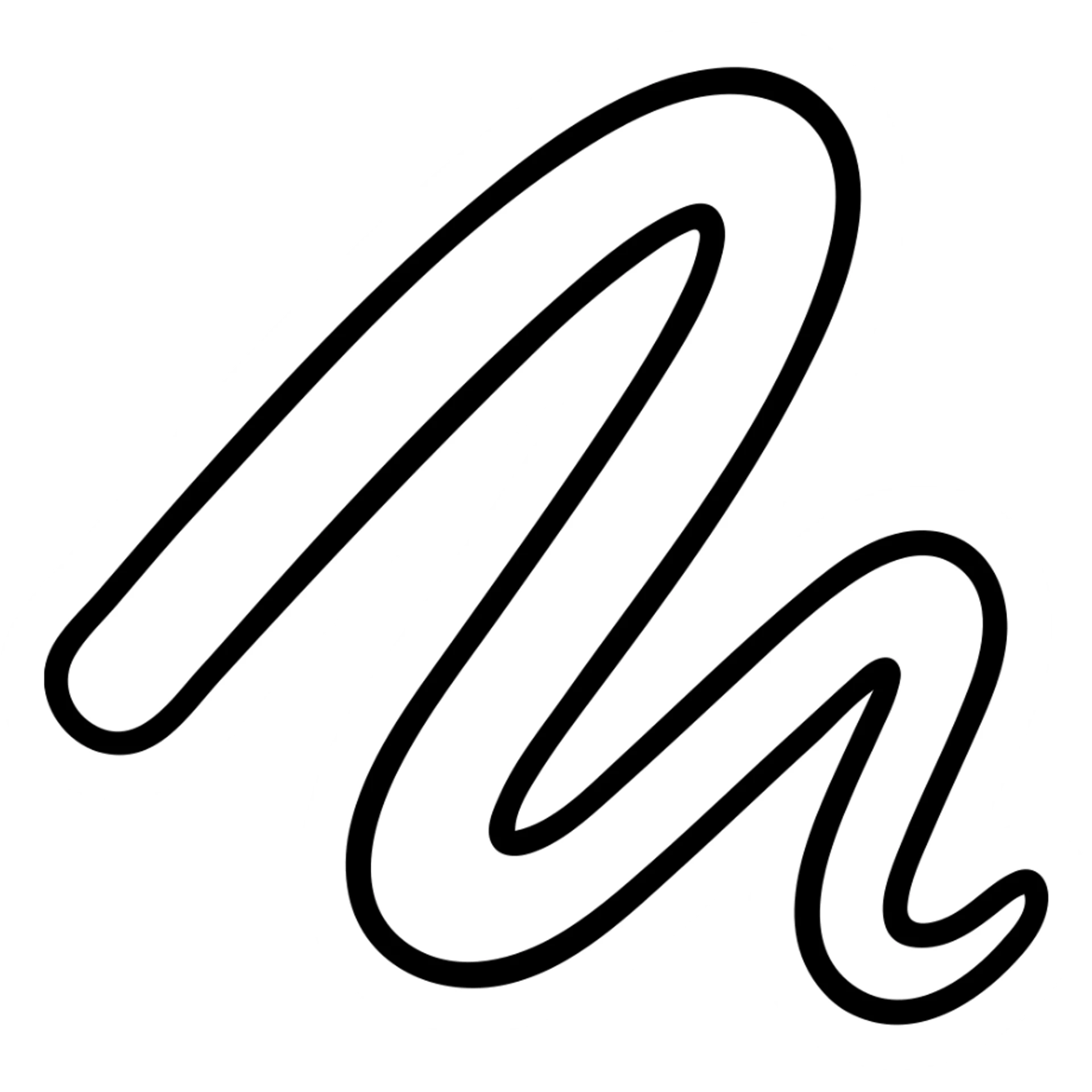 Create a version of the icon with only white stroke lines, no outline, and no background. The icon should have a clean white line art style with transparent background. sticker