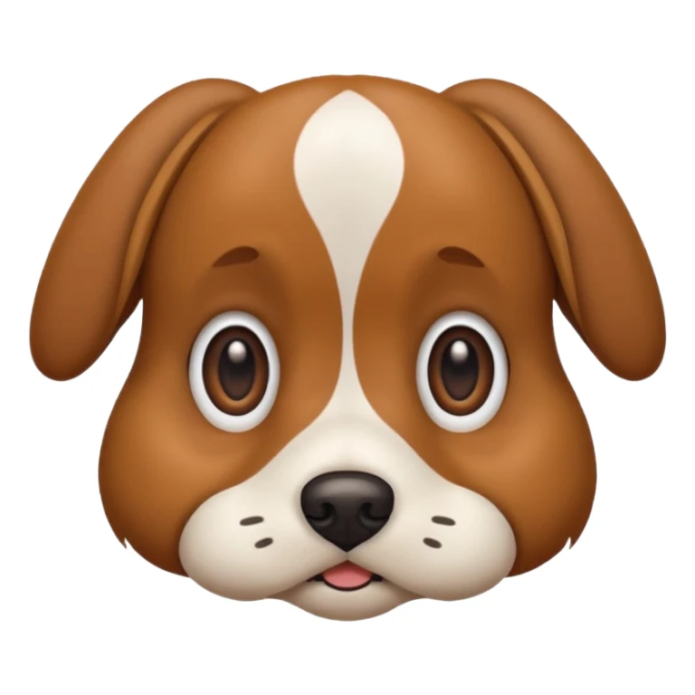 A dog with a surprise look on his face sticker