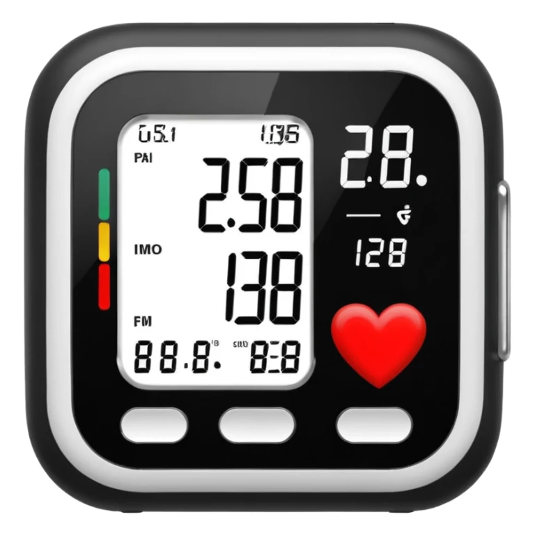 blood pressure monitor sticker