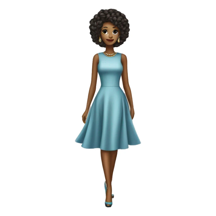 Fashion Vogue dress chic emoji  sticker