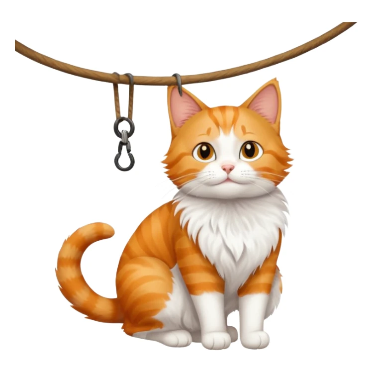 Mock the hang in there kitten  sticker