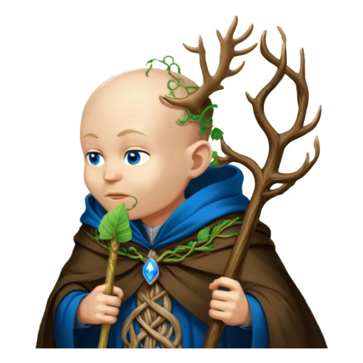 Forest Wizard sticker