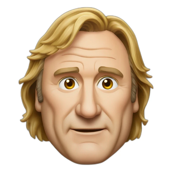 Gérard Depardieu Acteur et chanteur sticker