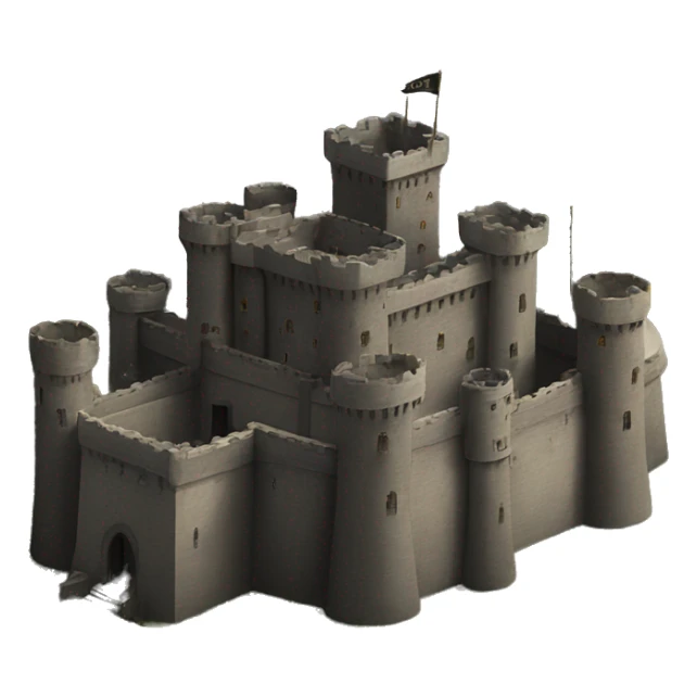 Castle Black in HBO Game of Throne sticker