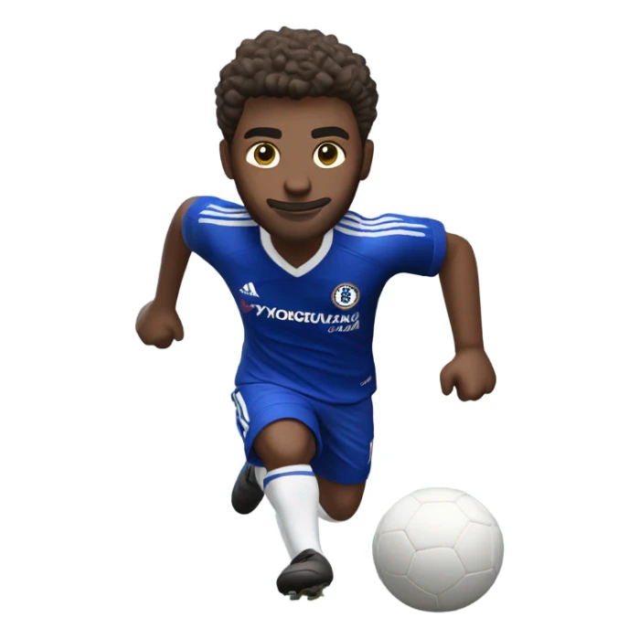 Chelsea football player sticker