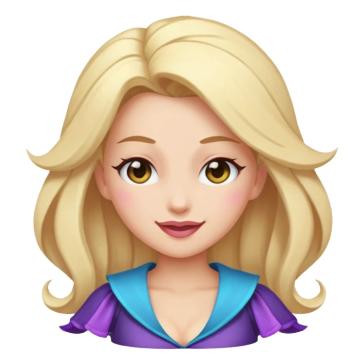 Эмодзи Серафина из League of Legends подмигивает  sticker