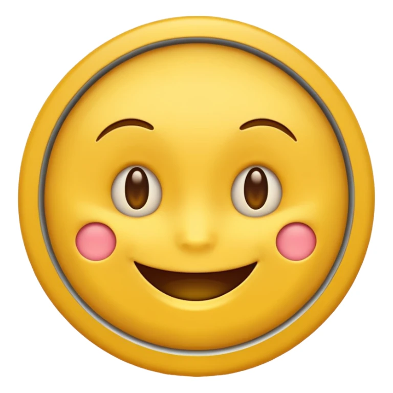 etrafı halka içimde ters V olan bir emoji oluştururmusun sticker