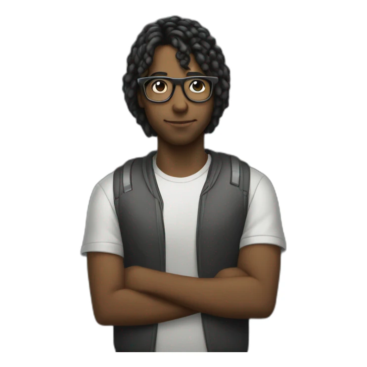 nerd boyfriend who plays modular synth music sticker