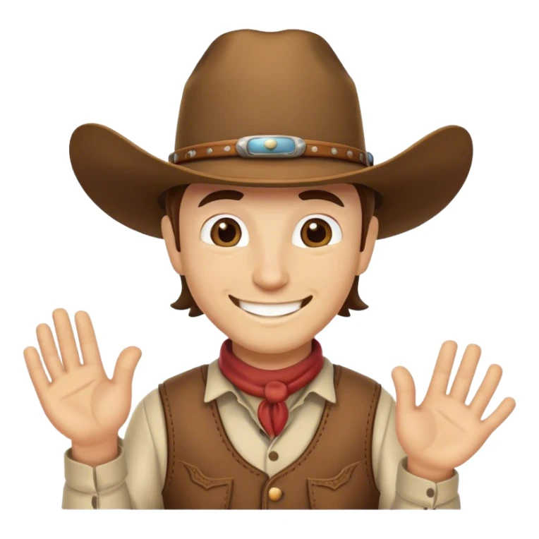 Cowboy Cook Mystery outl sticker