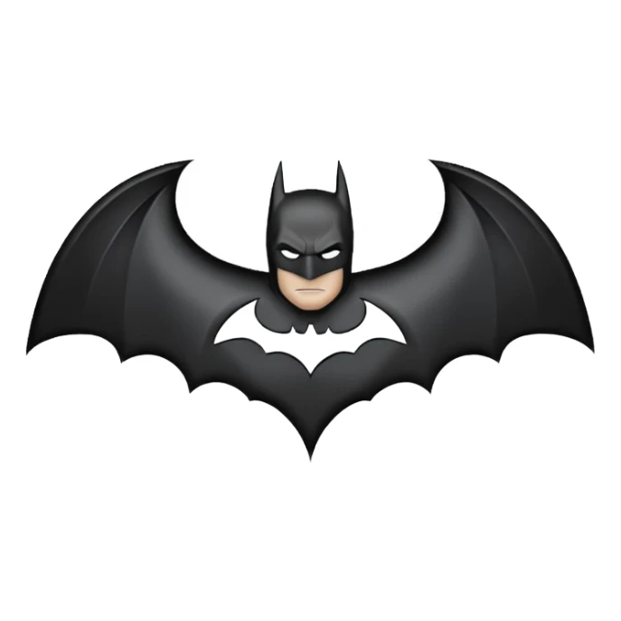 Batman logo sticker