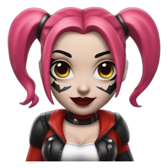 Harley Quinn Fumko pop sticker