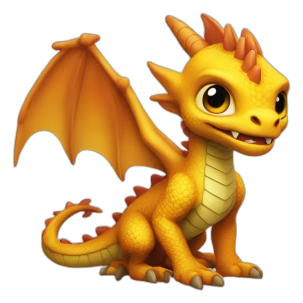 Baby dragon clash of clan sticker