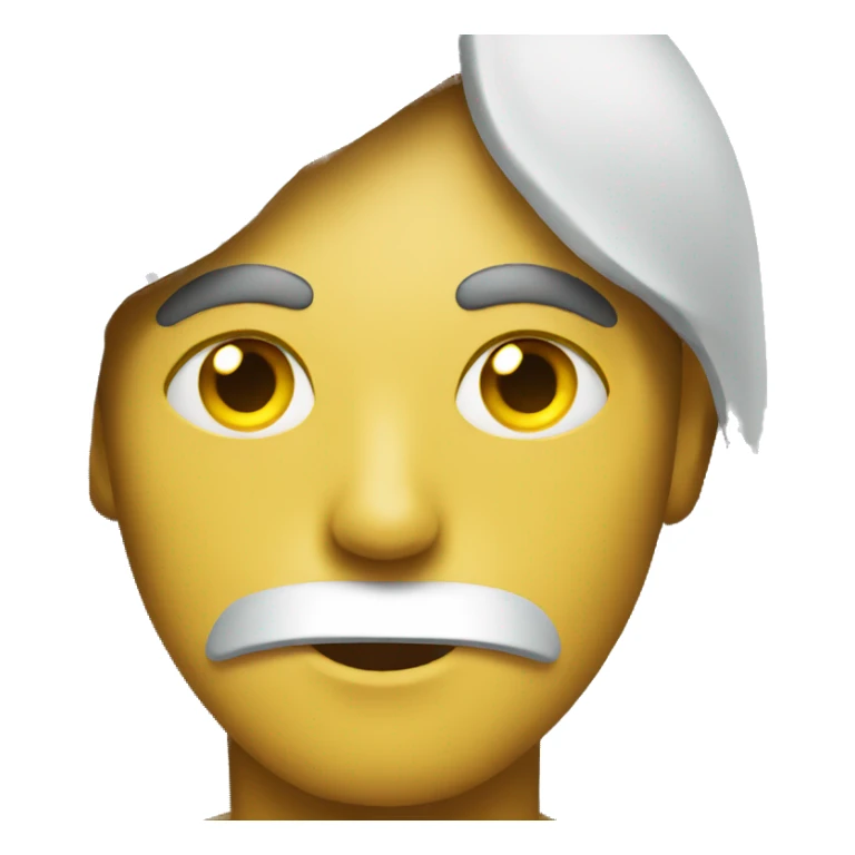 bloodshot eyes yellow face emoji  sticker