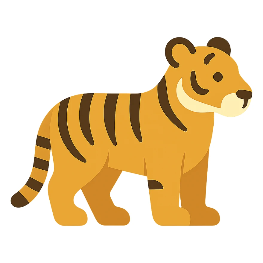 Tiger sticker