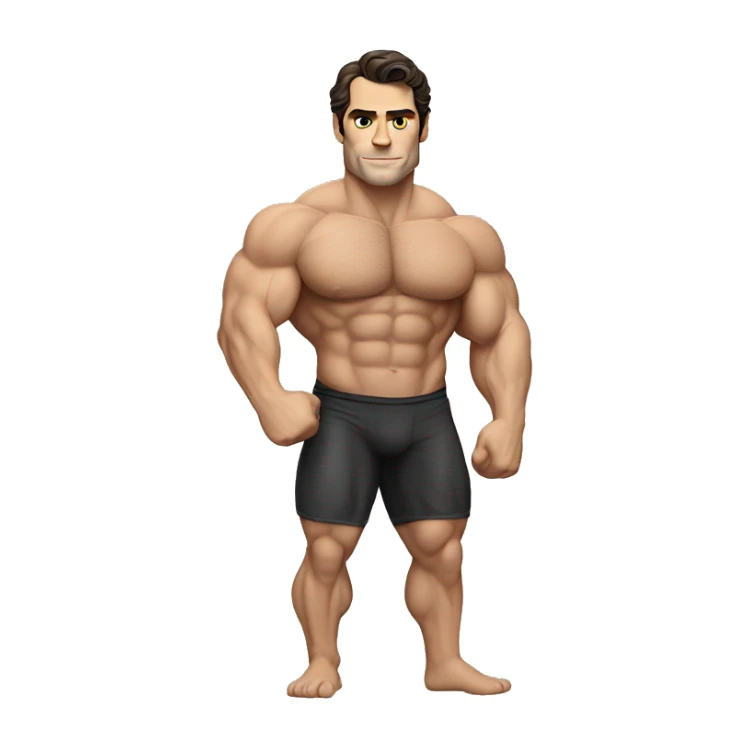 Henry cavill bodybuilder sticker